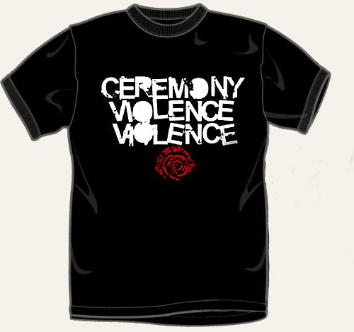 Ceremony "Violence Violence" T Shirt